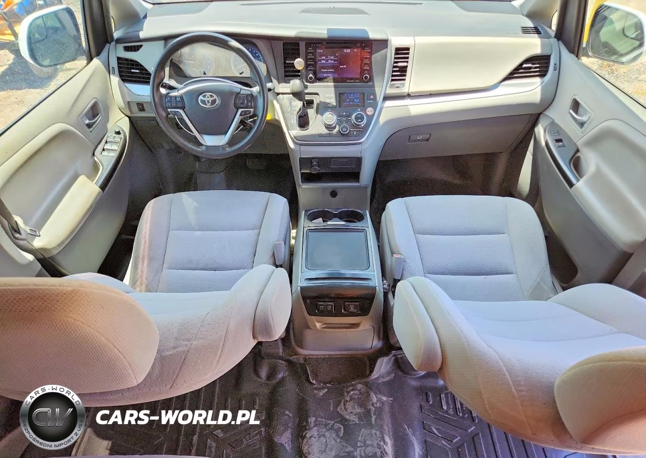 2020 Toyota Sienna Le VIN:5TDKZ3DC8LS051543 - 8