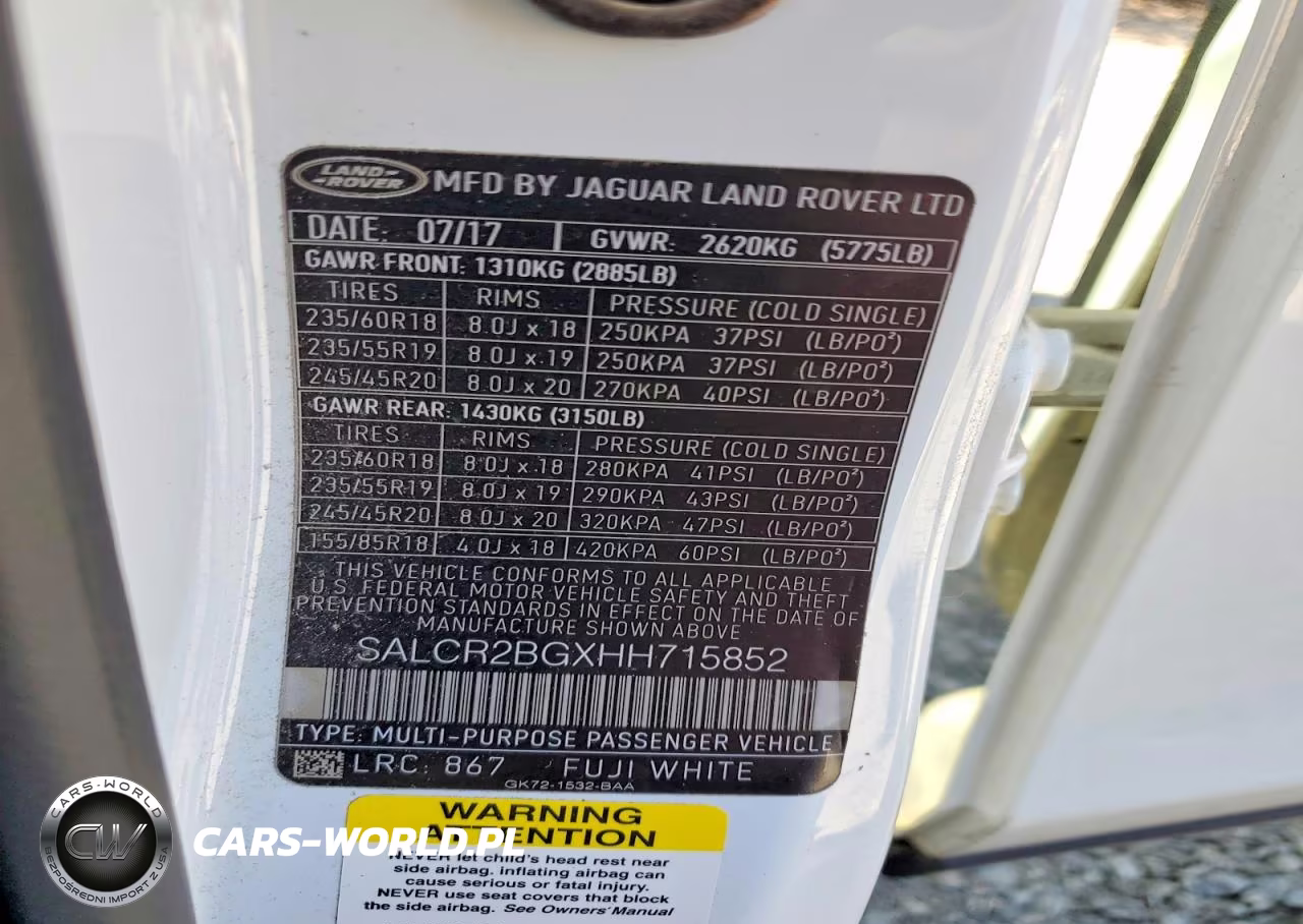2017 Land Rover Discovery Sport Hse VIN:SALCR2BGXHH715852 - 14