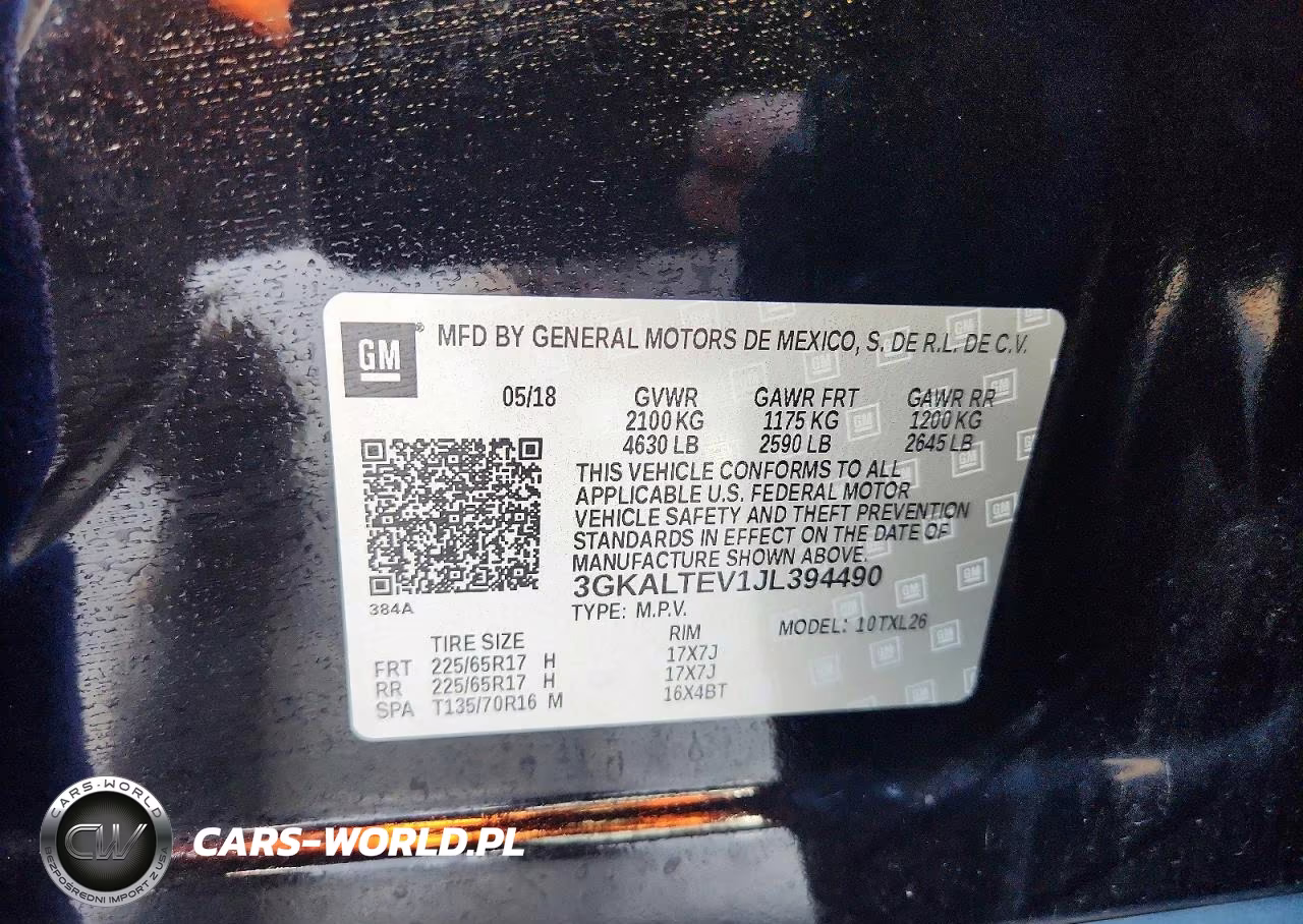 2018 GMC Terrain Sle VIN:3GKALTEV1JL394490 - 13