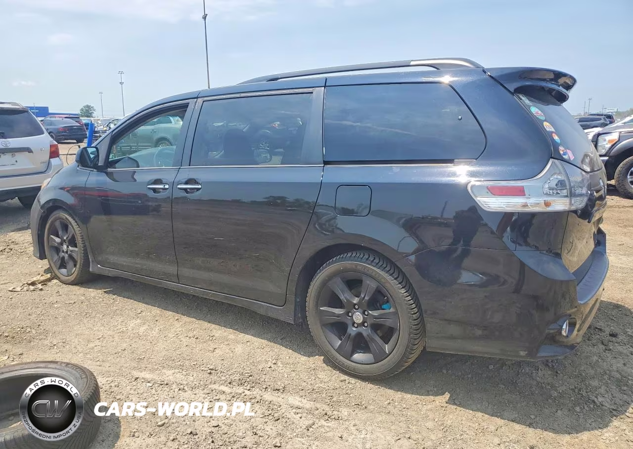 2015 Toyota Sienna Sport VIN:5TDXK3DC2FS536128 - 2