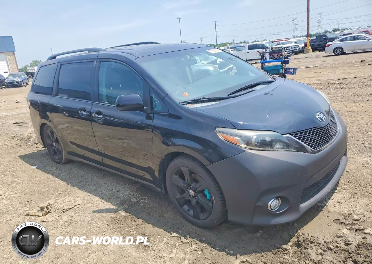 2015 Toyota Sienna Sport VIN:5TDXK3DC2FS536128 - 4