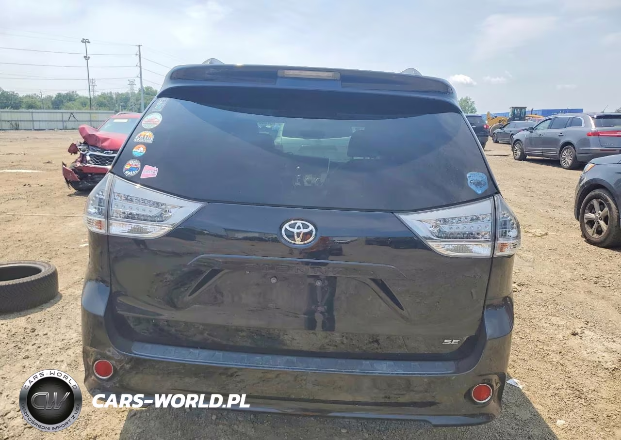 2015 Toyota Sienna Sport VIN:5TDXK3DC2FS536128 - 6