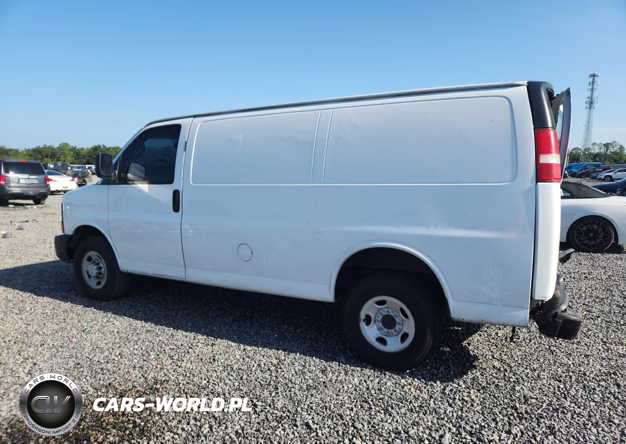 2016 Chevrolet Express 2500 Cargo Delivery Van VIN:1GCWGAFF7G1131437 - 2