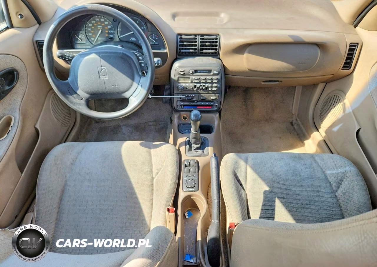 1998 Saturn Sl1 VIN:1G8ZG5281WZ303399 - 8