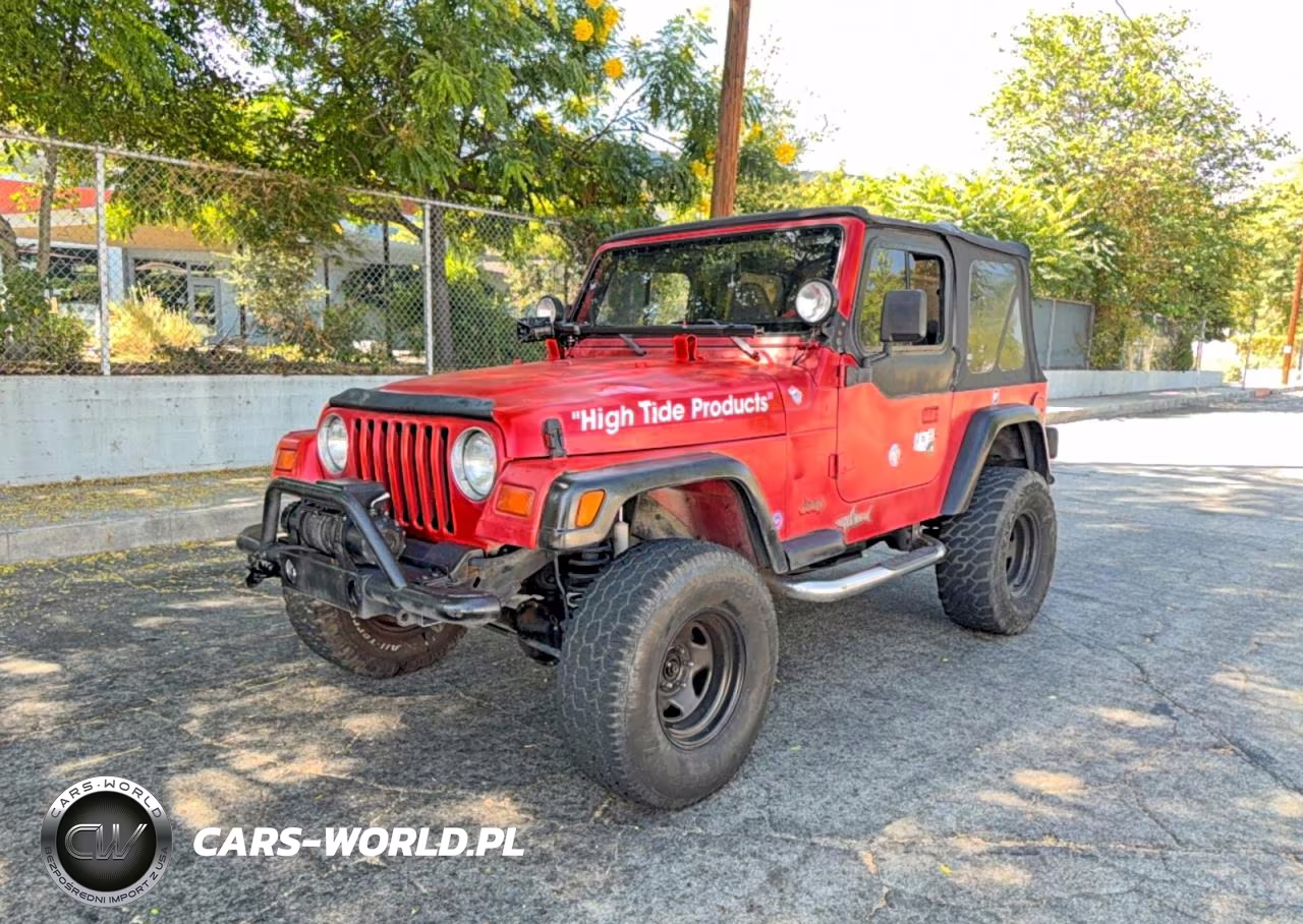 1998 Jeep Wrangler - Tj Sport VIN:1J4FY19S4WP732185 - 2
