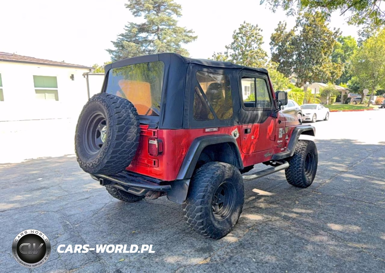 1998 Jeep Wrangler - Tj Sport VIN:1J4FY19S4WP732185 - 4