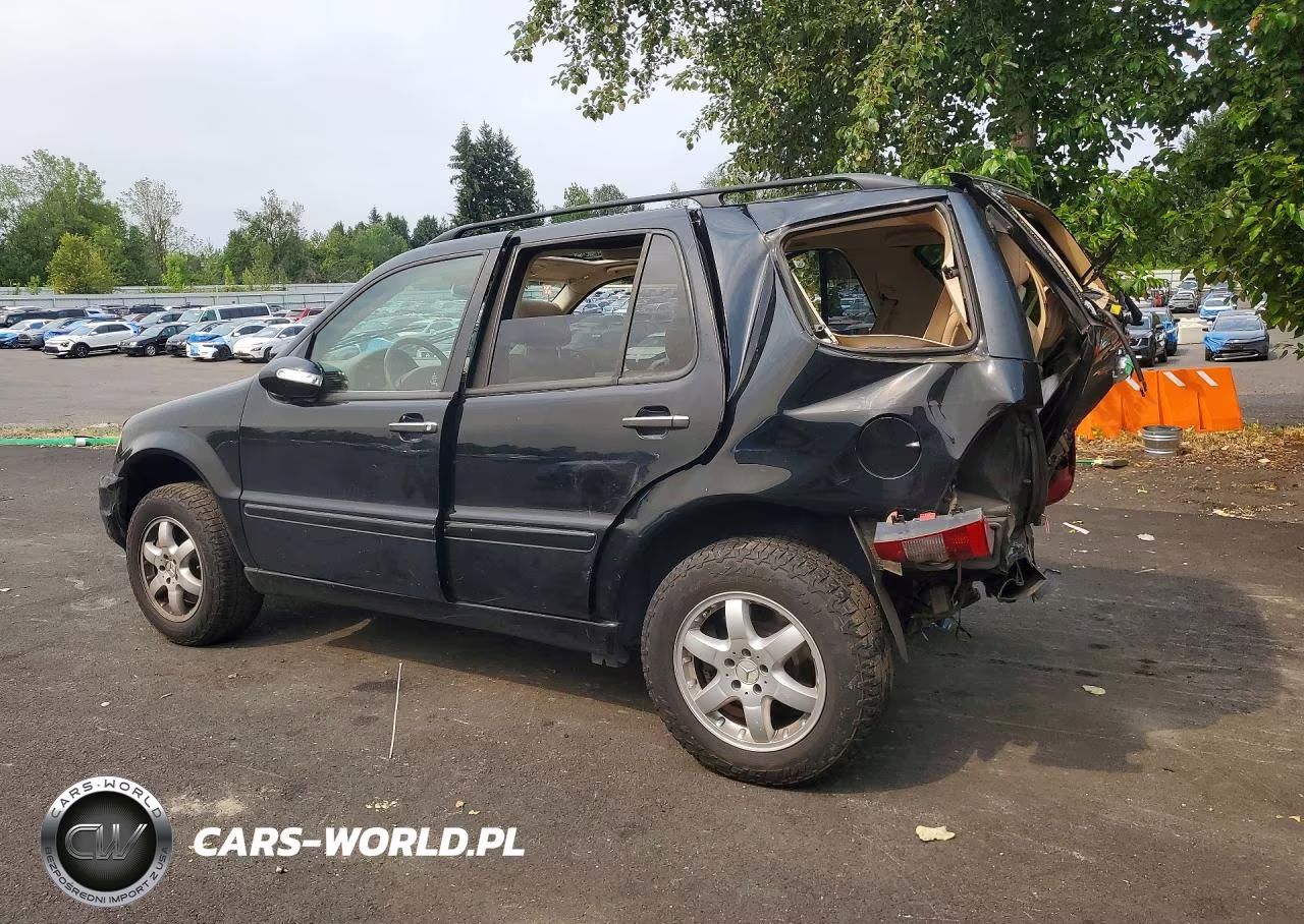 2005 Mercedes-Benz Ml 500 VIN:4JGAB75E25A543939 - 2