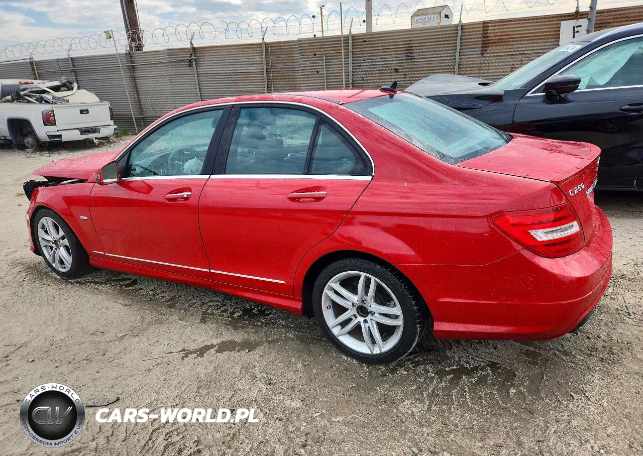 2012 Mercedes-Benz C 250 VIN:WDDGF4HB1CA606521 - 2
