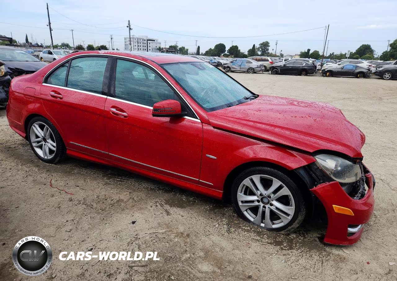 2012 Mercedes-Benz C 250 VIN:WDDGF4HB1CA606521 - 4