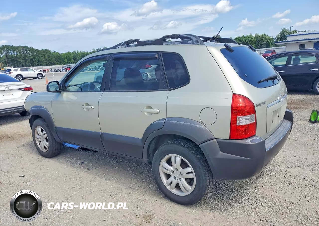 2007 Hyundai Tucson Se VIN:KM8JN12D57U582946 - 2