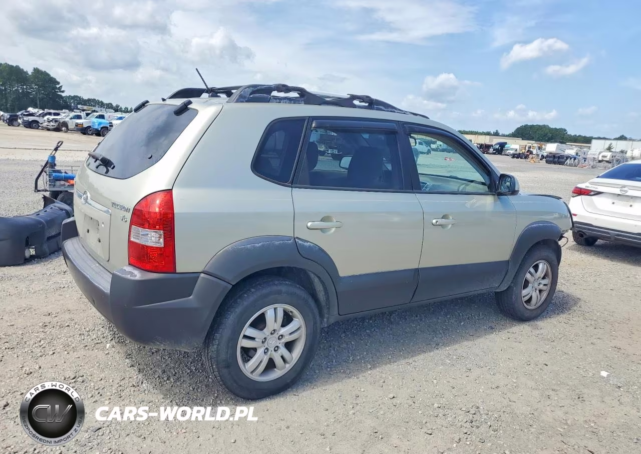 2007 Hyundai Tucson Se VIN:KM8JN12D57U582946 - 3