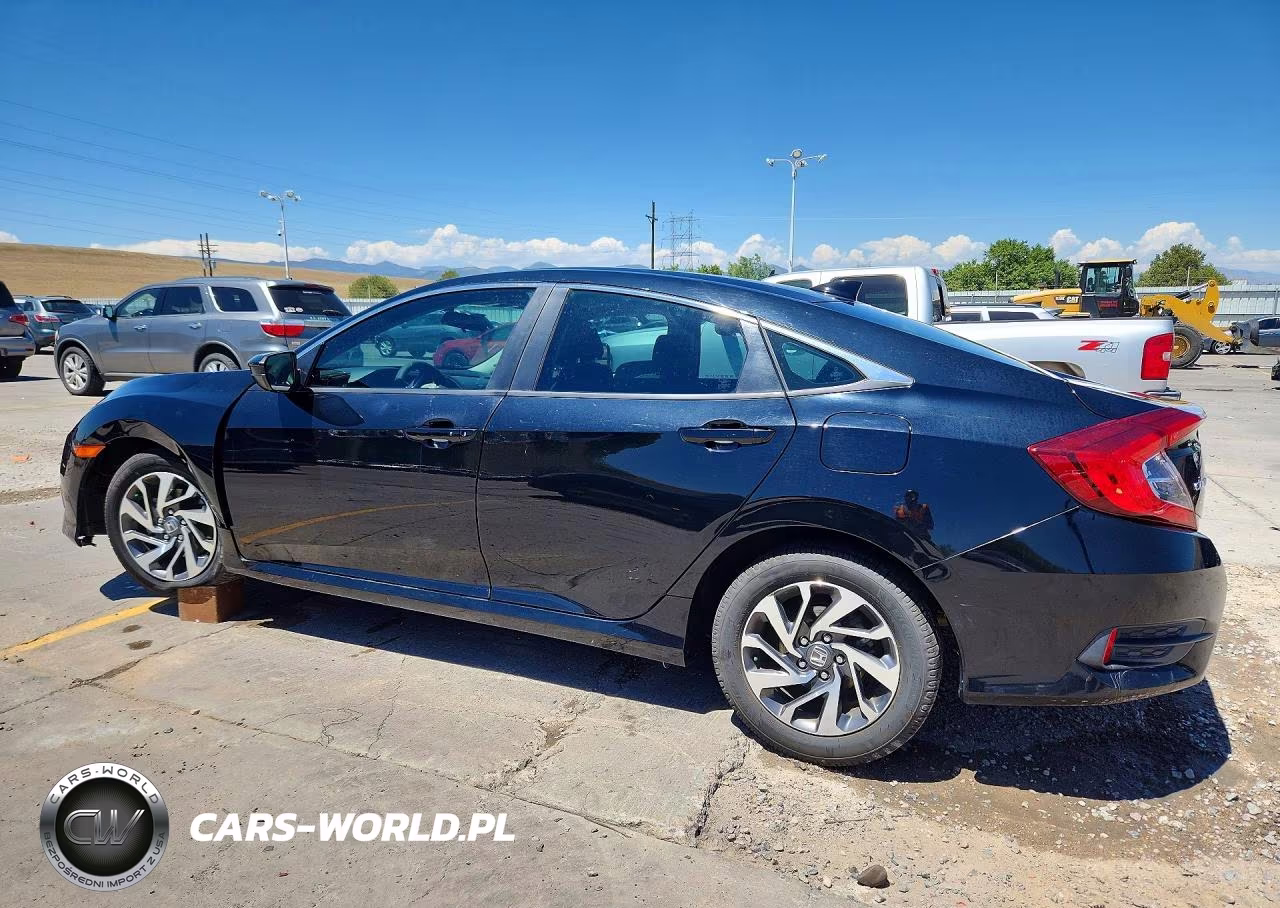 2018 Honda Civic Ex VIN:19XFC2F74JE014168 - 2
