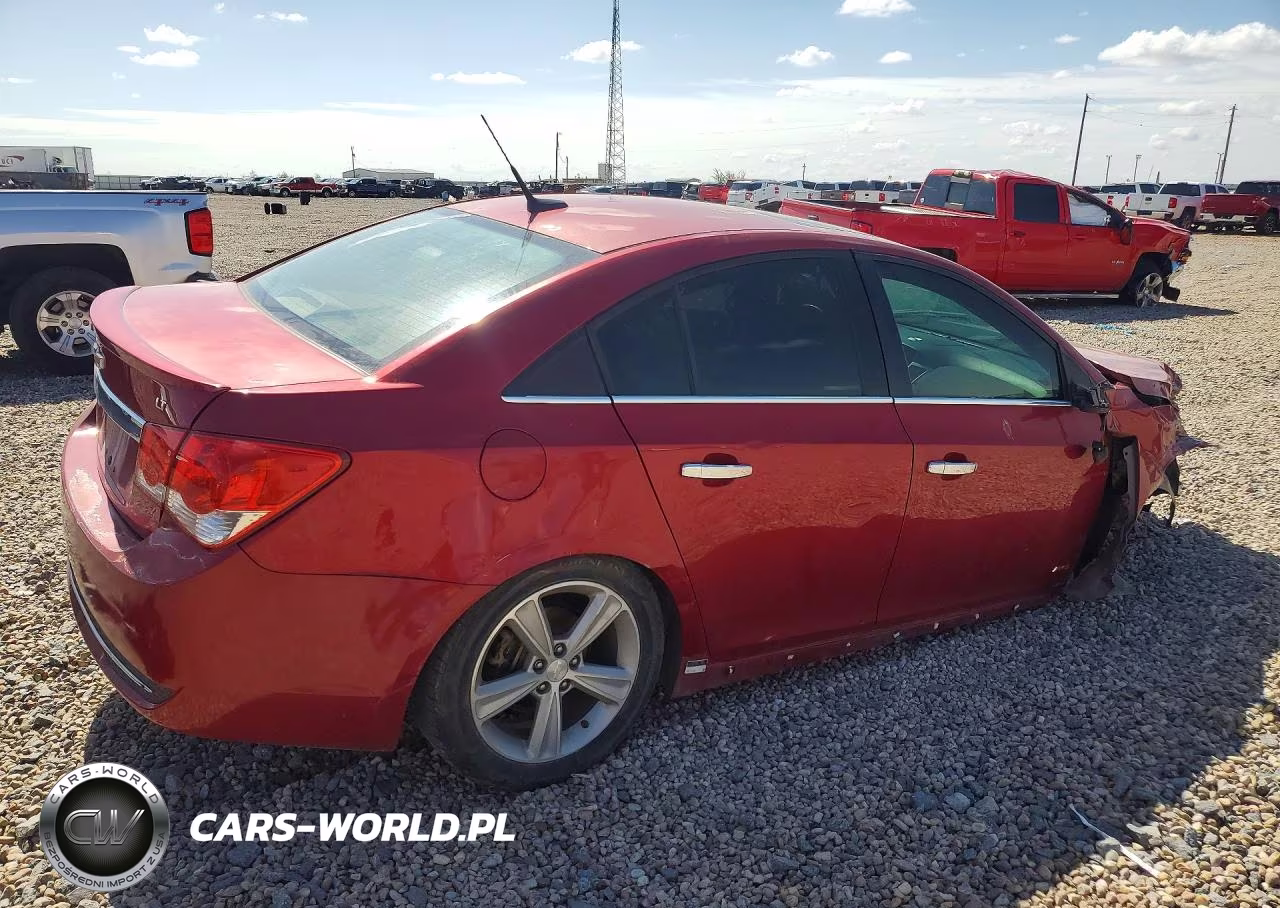 2013 Chevrolet Cruze Lt VIN:1G1PE5SB2D7116530 - 3