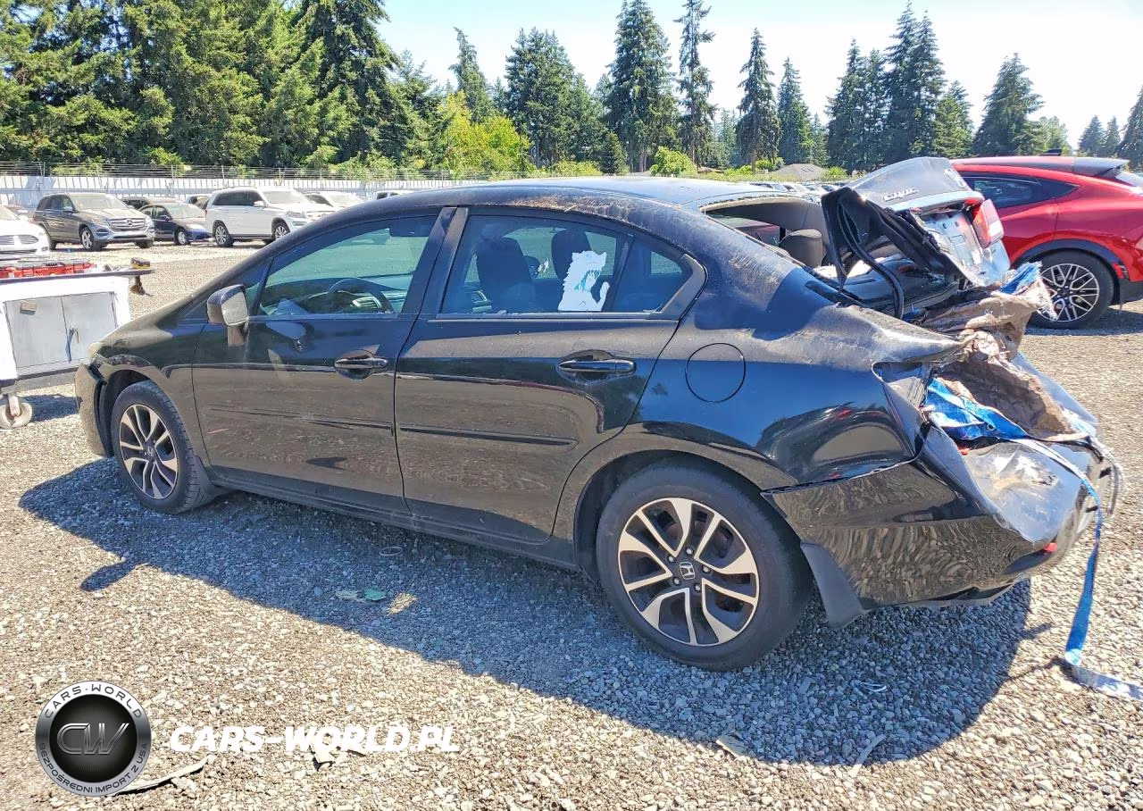 2015 Honda Civic Ex VIN:2HGFB2F8XFH529832 - 2