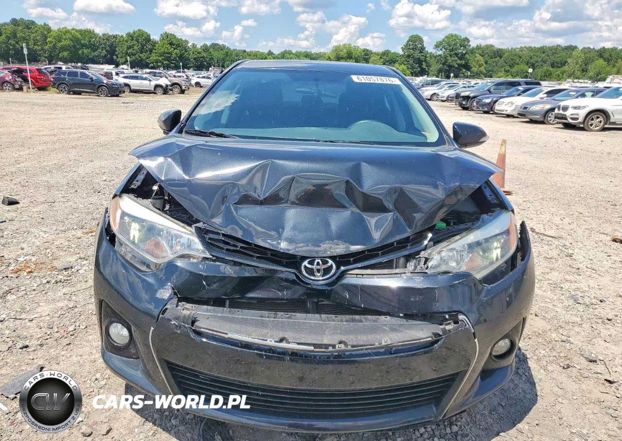 2014 Toyota Corolla S Premium VIN:5YFBURHE1EP109372 - 5
