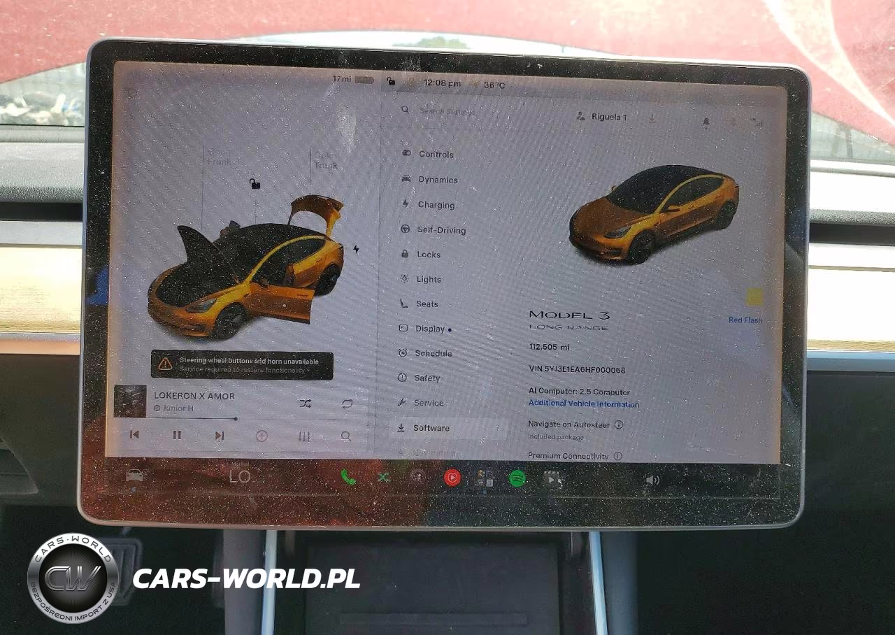 2017 Tesla Model 3 VIN:5YJ3E1EA6HF000068 - 9