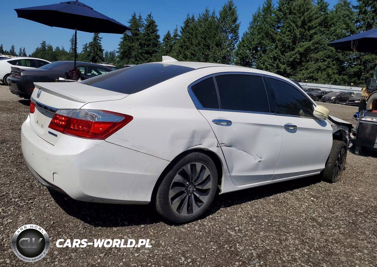 2015 Honda Accord Hybrid Exl VIN:1HGCR6F57FA011977 - 3
