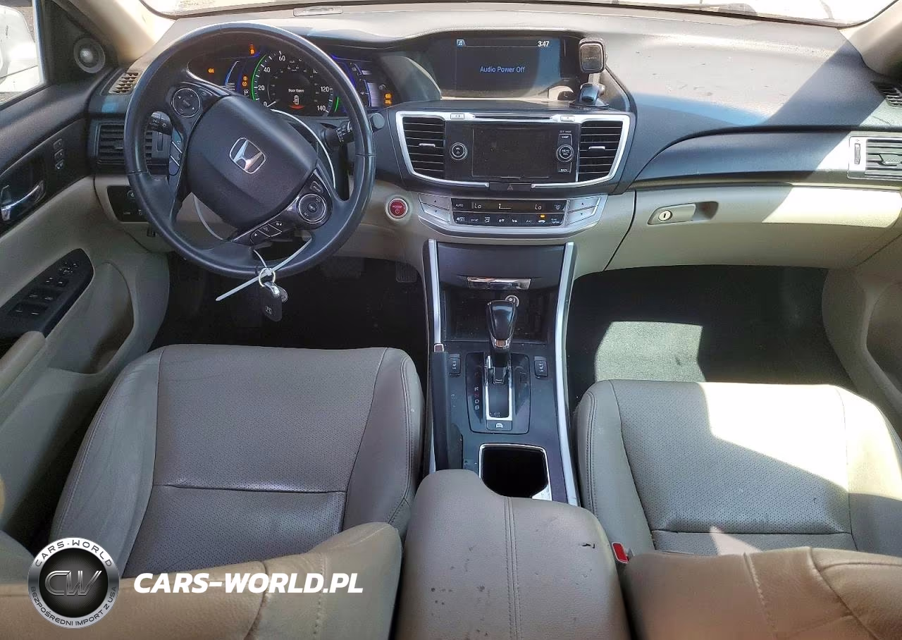 2015 Honda Accord Hybrid Exl VIN:1HGCR6F57FA011977 - 8