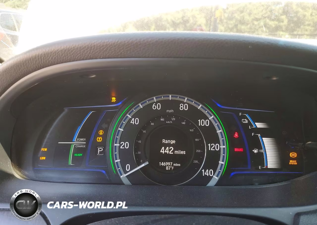 2015 Honda Accord Hybrid Exl VIN:1HGCR6F57FA011977 - 9