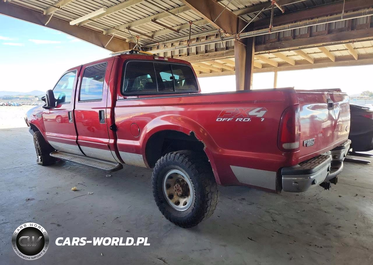 2003 Ford F350 Srw Super Duty VIN:1FTSW31S73EA15479 - 2