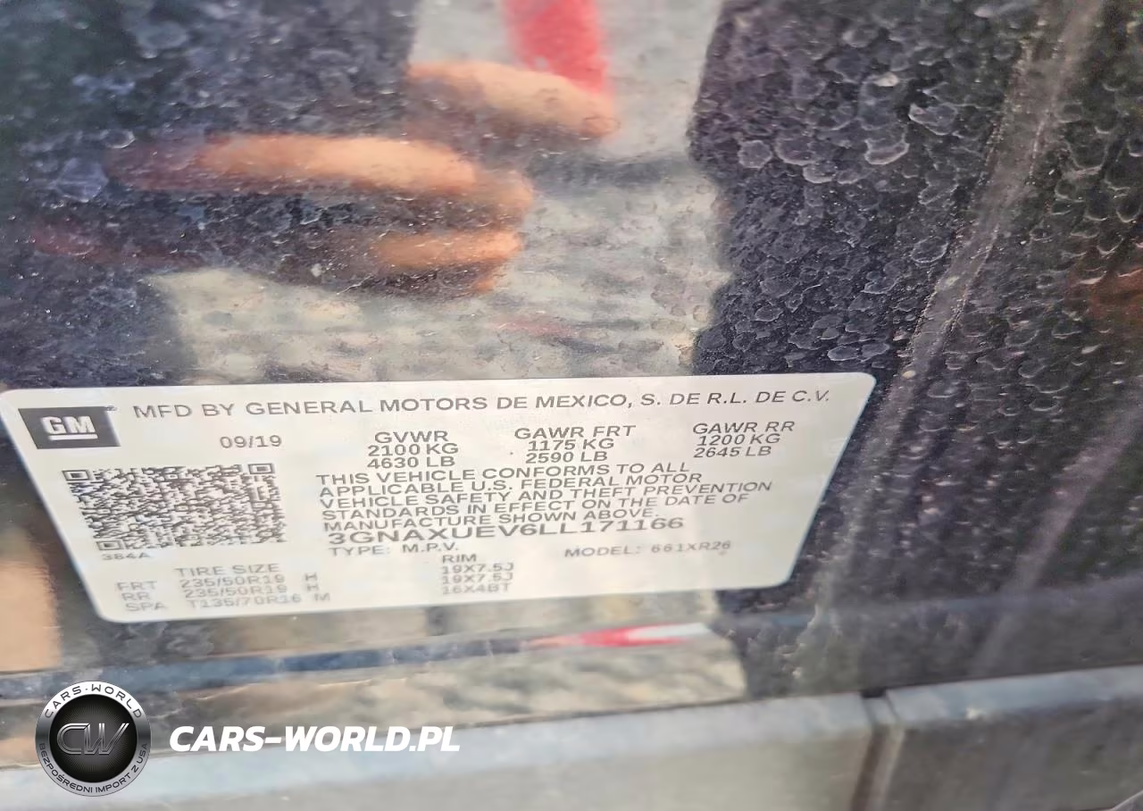 2020 Chevrolet Equinox Lt VIN:3GNAXUEV6LL171166 - 13