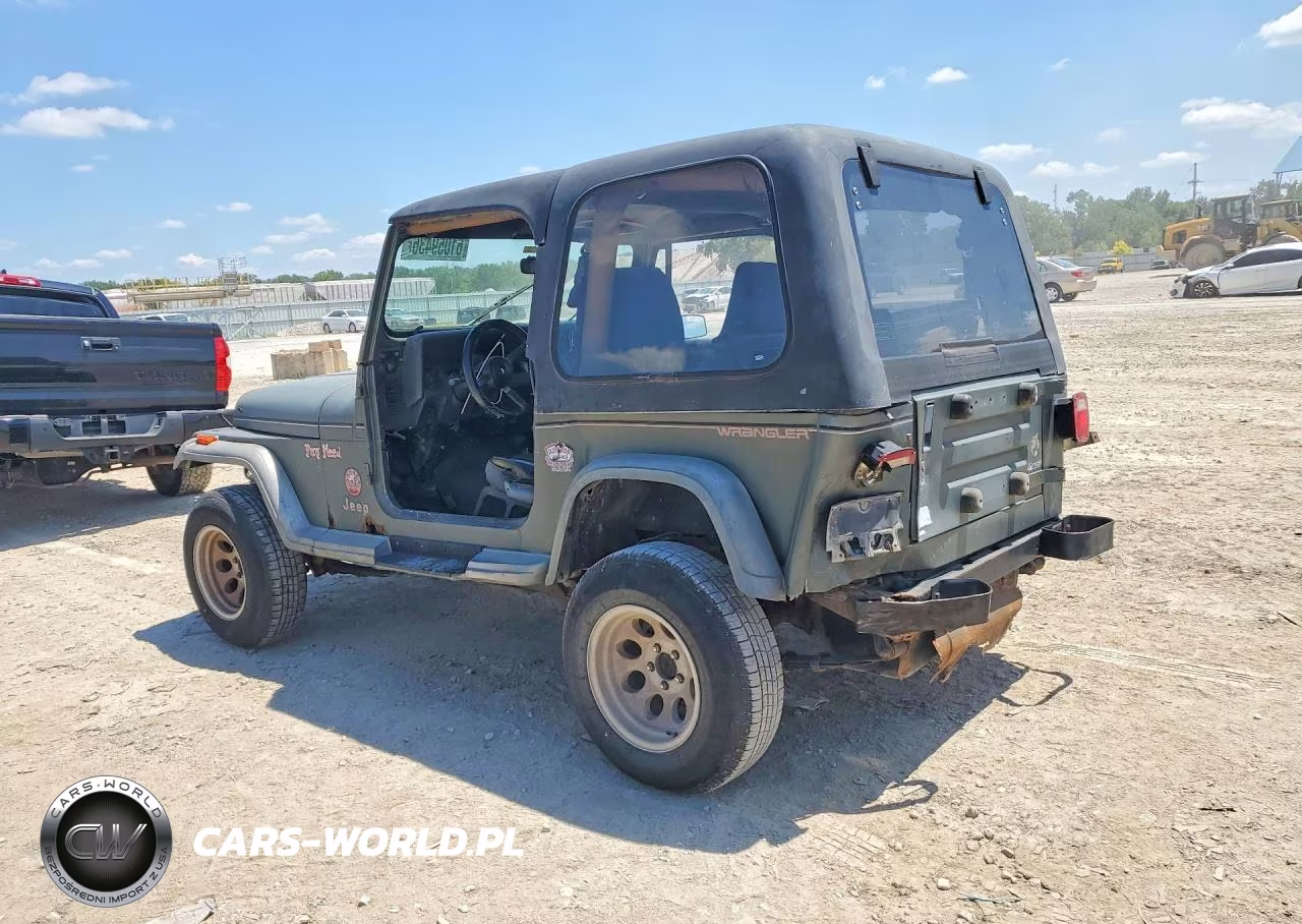 1992 Jeep Wrangler 2D Swb 4X4 VIN:2J4FY49S3NJ518415 - 2