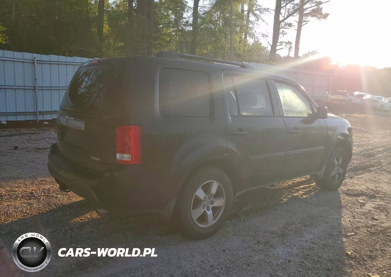 2009 Honda Pilot Exl VIN:5FNYF48509B007389 - 3