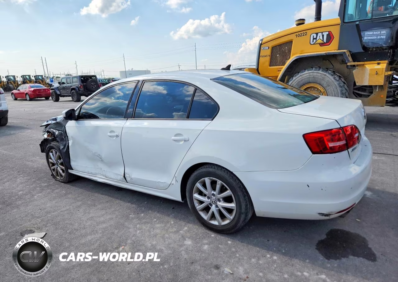 2012 Volkswagen Jetta Se VIN:3VWDX7AJ1CM111037 - 2