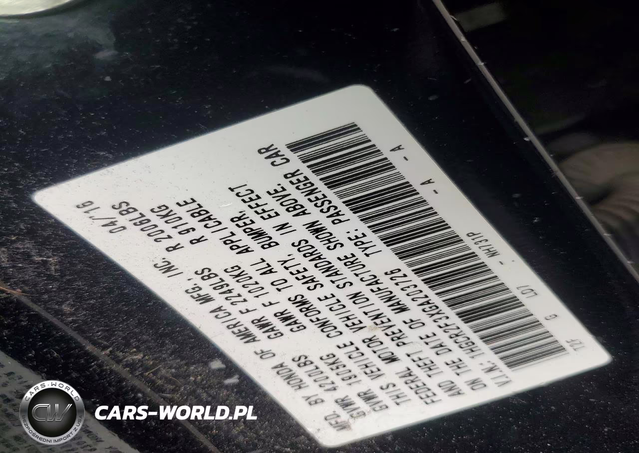2016 Honda Accord Lx VIN:1HGCR2F3XGA203726 - 13