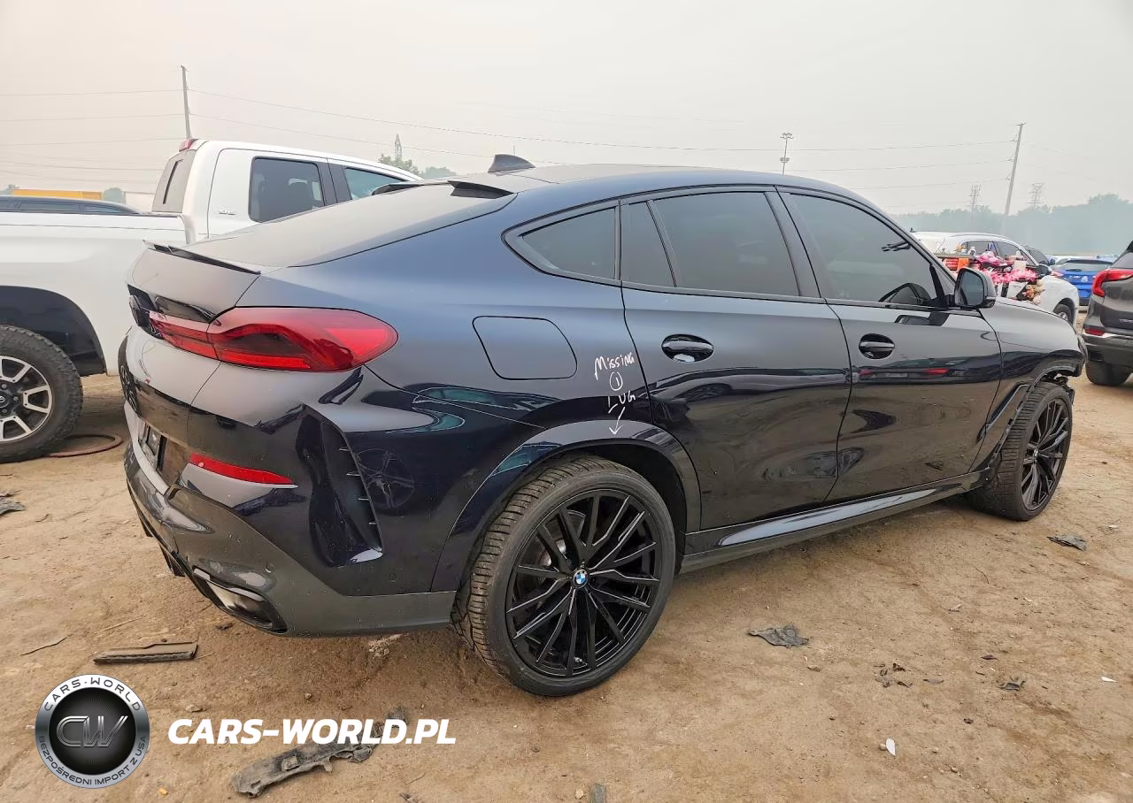 2023 BMW X6 xDrive40I VIN:5UXCY6C06P9N62624 - 3