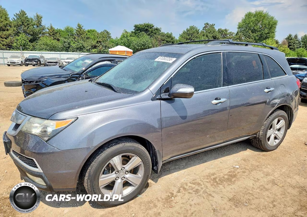 2010 Acura Mdx Technology VIN:2HNYD2H47AH501307 - 1