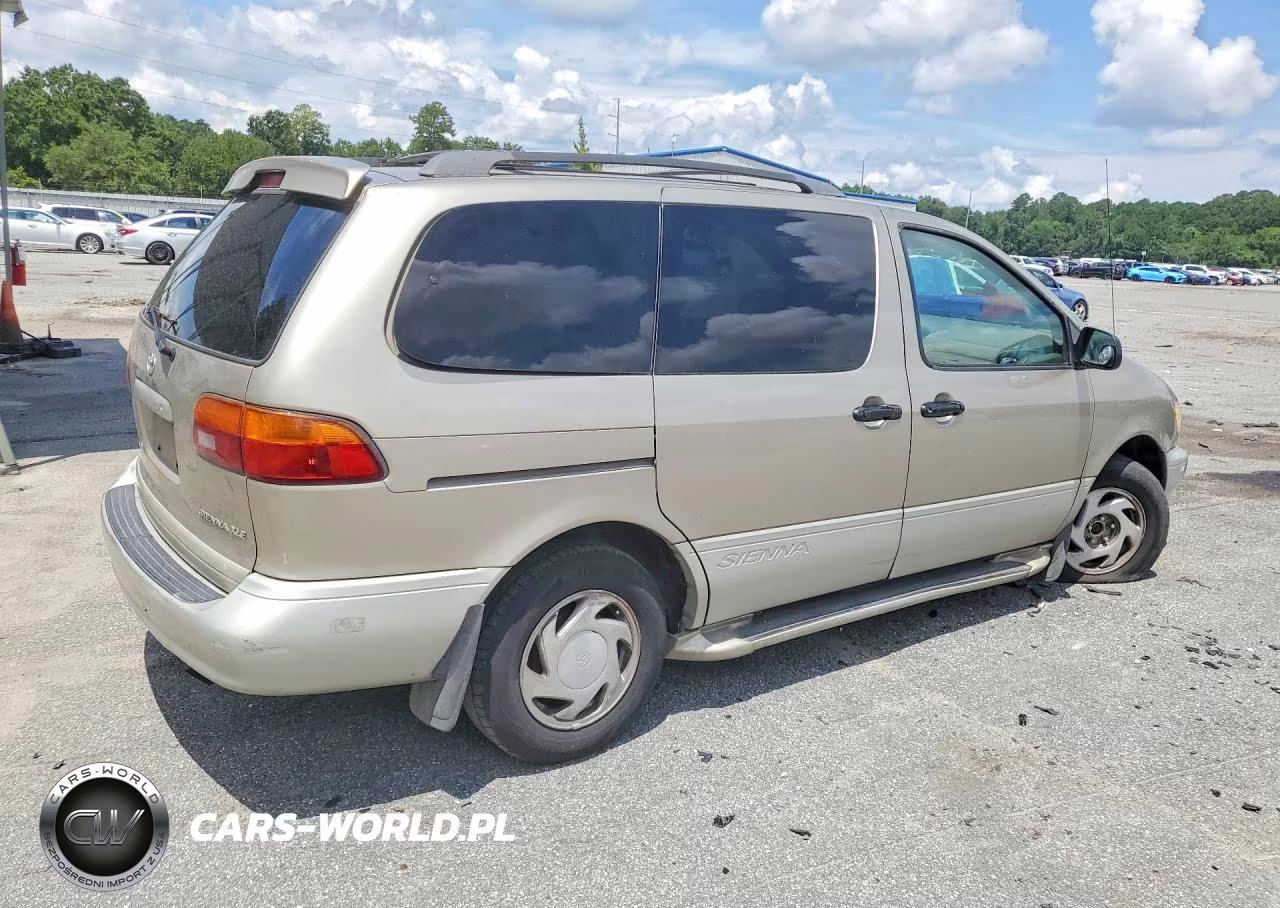 2000 Toyota Sienna Xle VIN:4T3ZF13C4YU317207 - 3