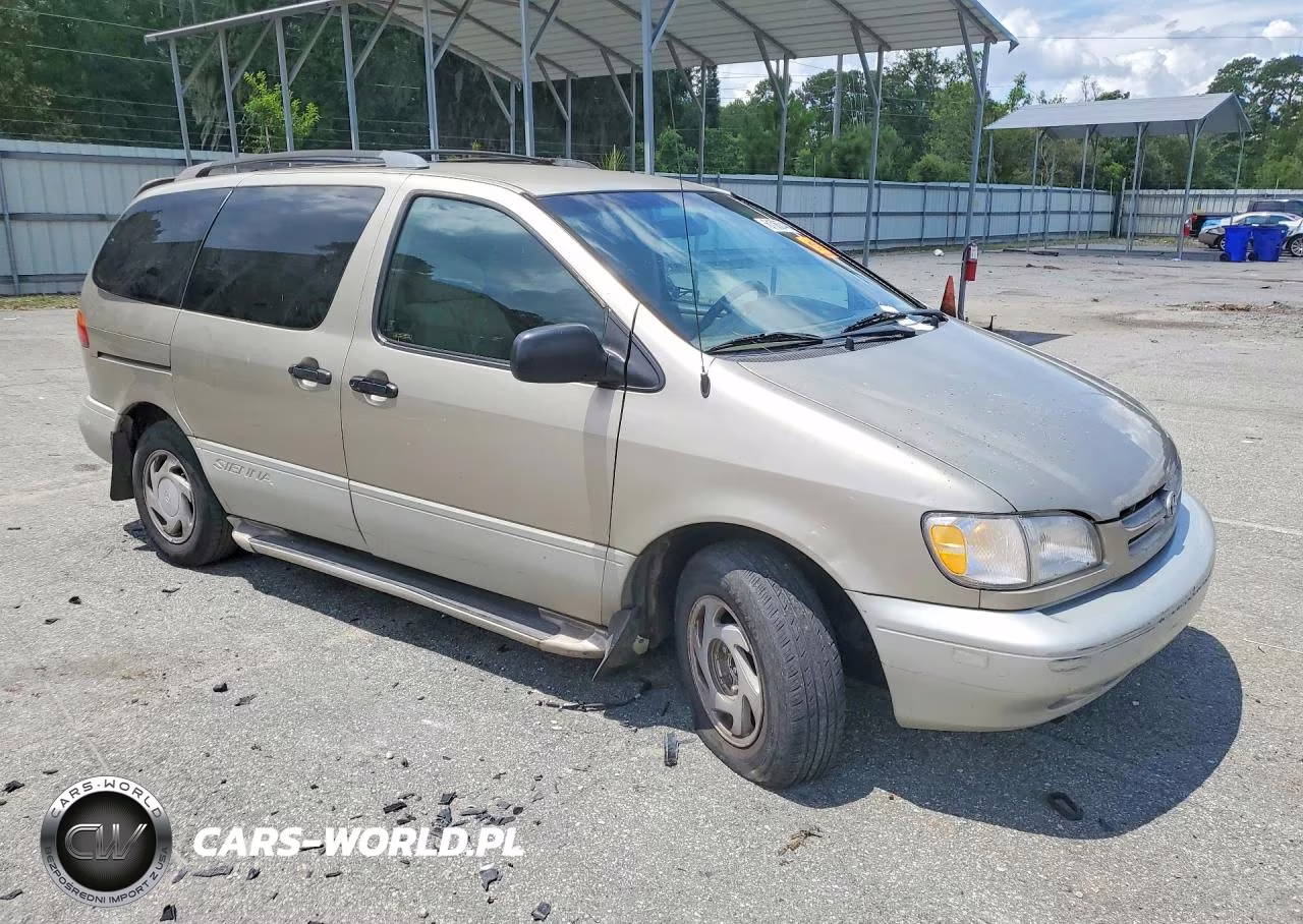 2000 Toyota Sienna Xle VIN:4T3ZF13C4YU317207 - 4