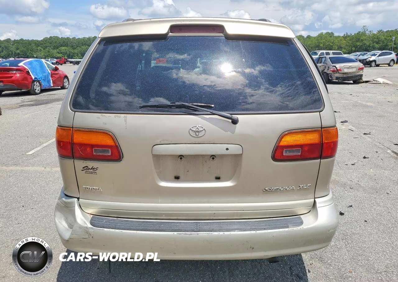 2000 Toyota Sienna Xle VIN:4T3ZF13C4YU317207 - 6