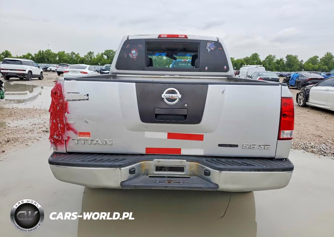 2009 Nissan Titan Xe Ffv VIN:1N6BA07D99N309980 - 6