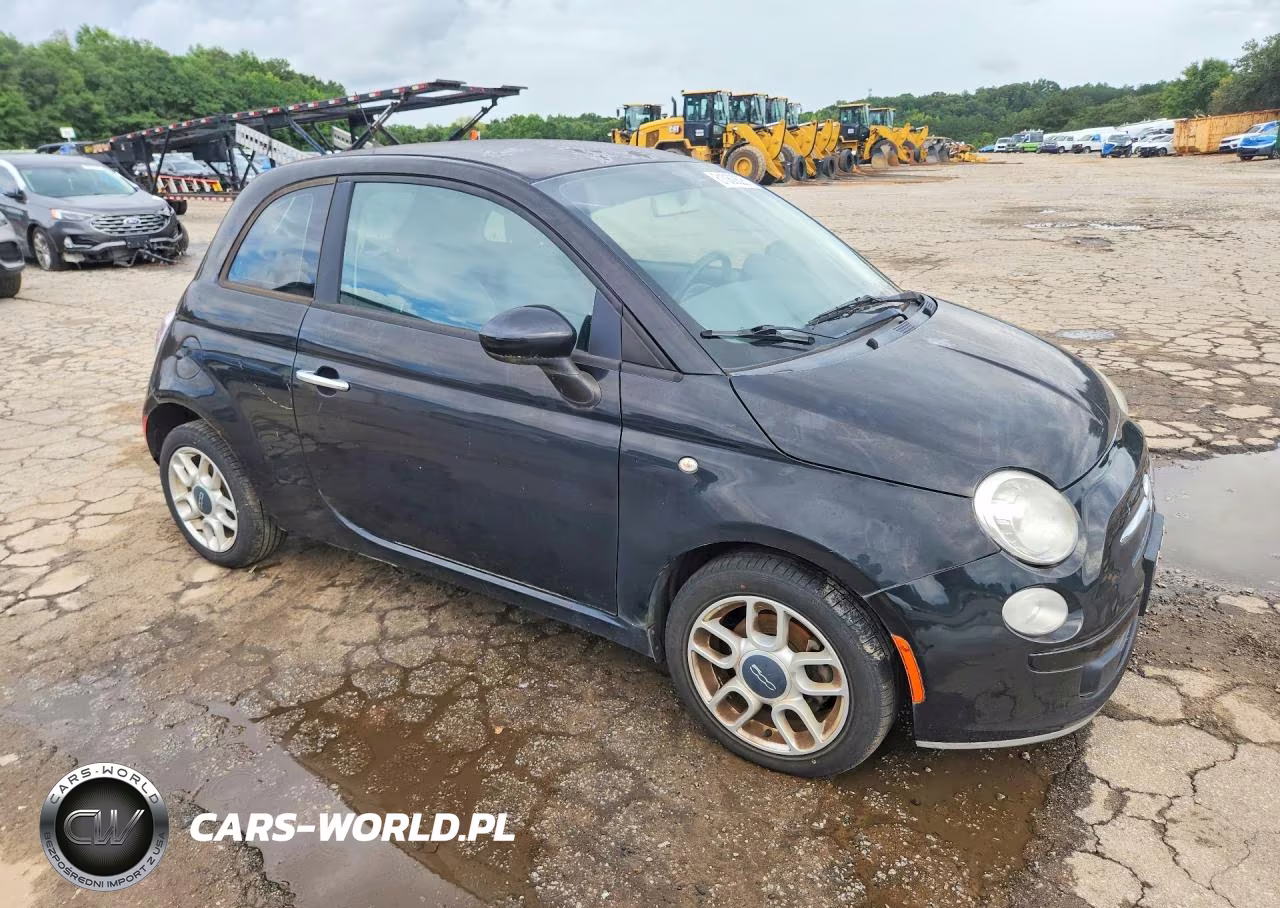 2013 Fiat 500 Pop VIN:3C3CFFAR7DT534296 - 4