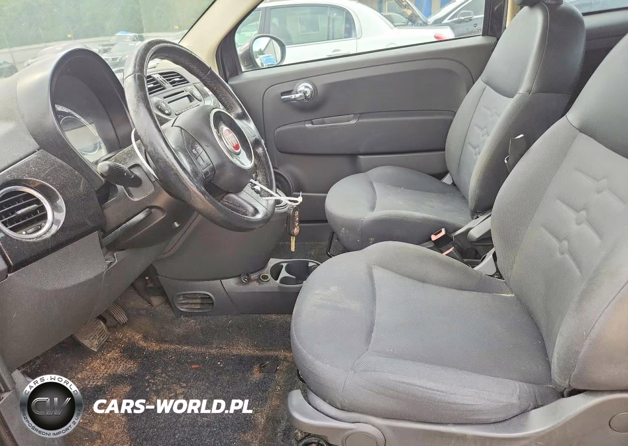 2013 Fiat 500 Pop VIN:3C3CFFAR7DT534296 - 7