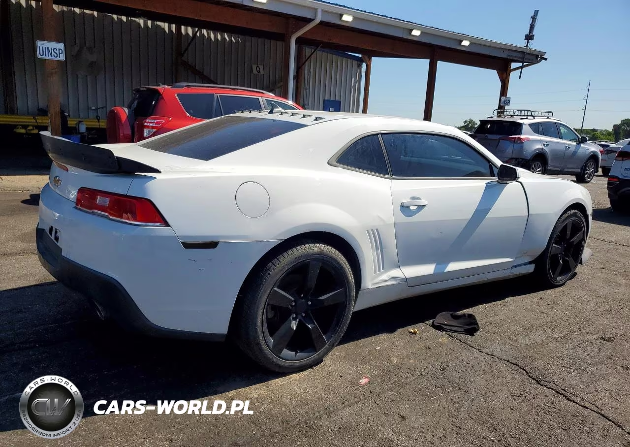 2014 Chevrolet Camaro Lt VIN:2G1FF1E35E9287021 - 3