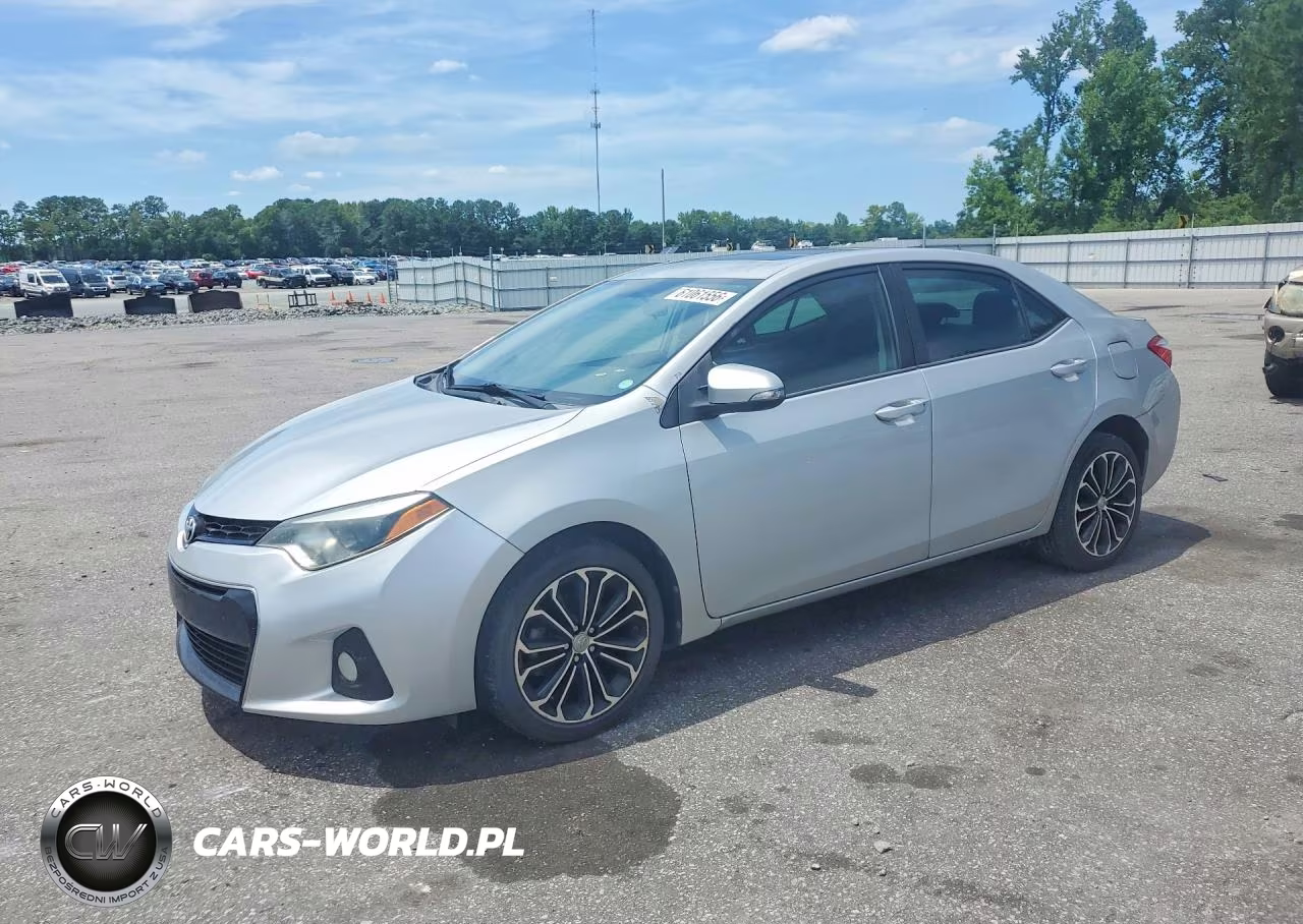 2015 Toyota Corolla S Plus VIN:2T1BURHE7FC425280 - 1