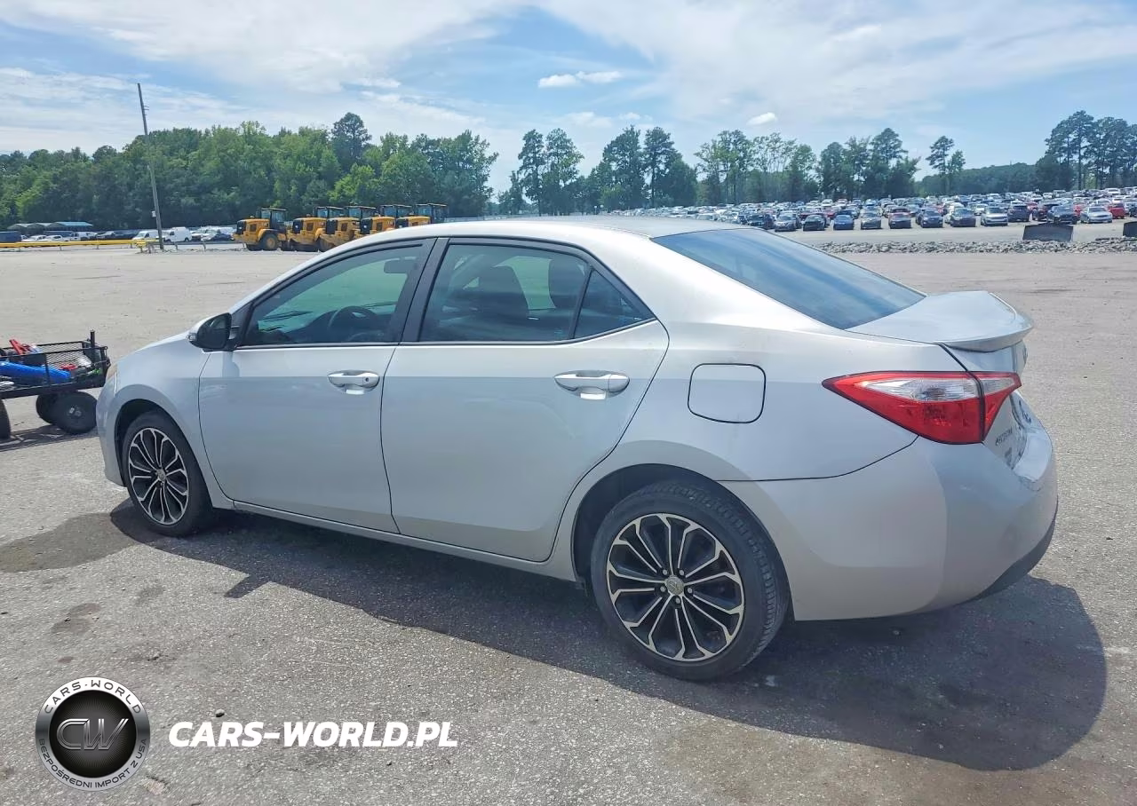 2015 Toyota Corolla S Plus VIN:2T1BURHE7FC425280 - 2