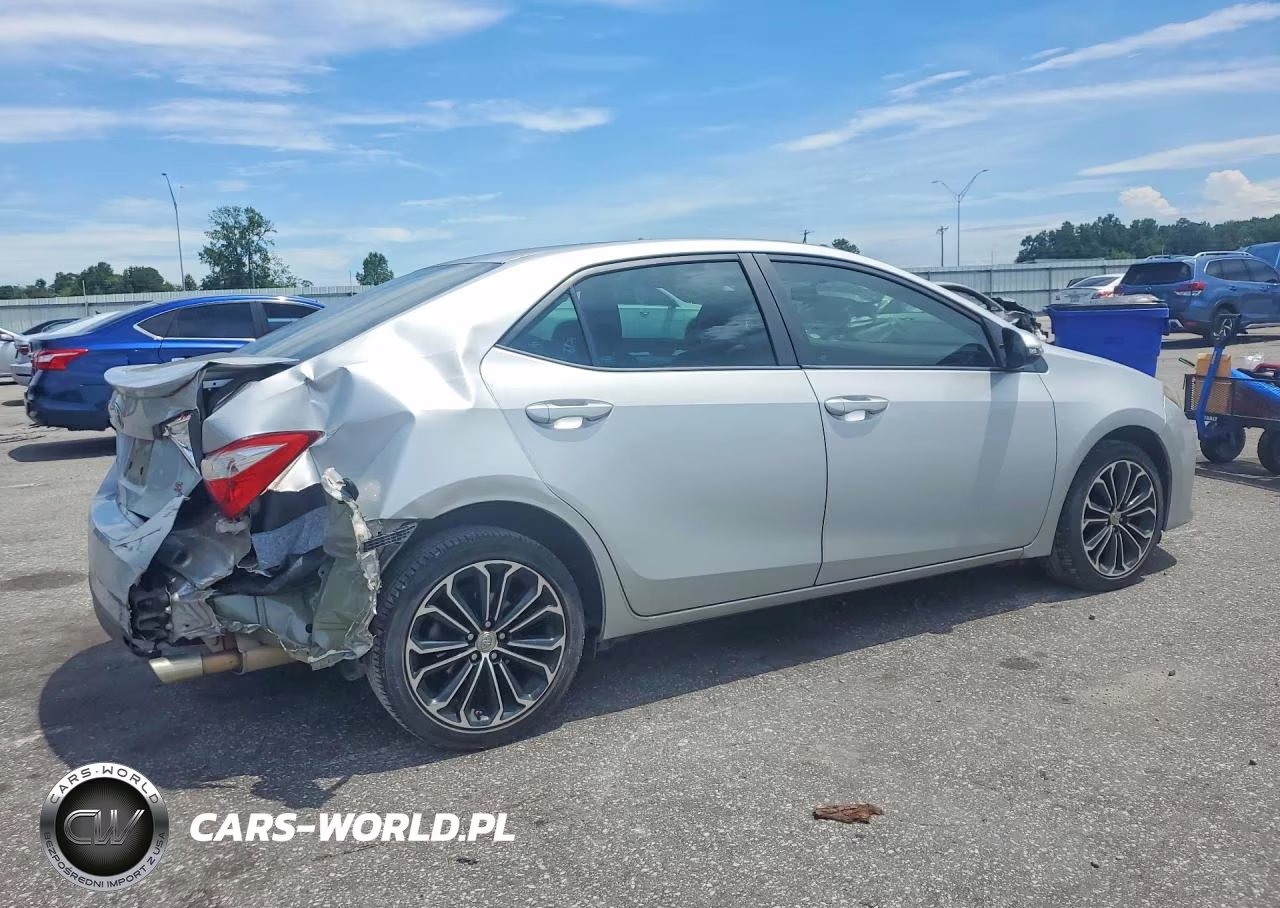 2015 Toyota Corolla S Plus VIN:2T1BURHE7FC425280 - 3