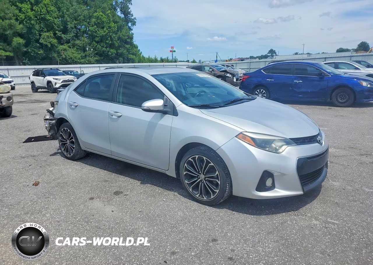 2015 Toyota Corolla S Plus VIN:2T1BURHE7FC425280 - 4