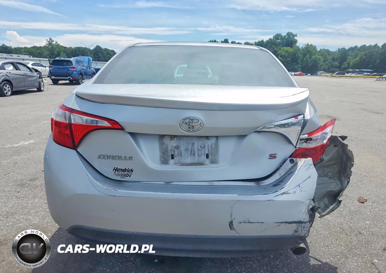 2015 Toyota Corolla S Plus VIN:2T1BURHE7FC425280 - 6