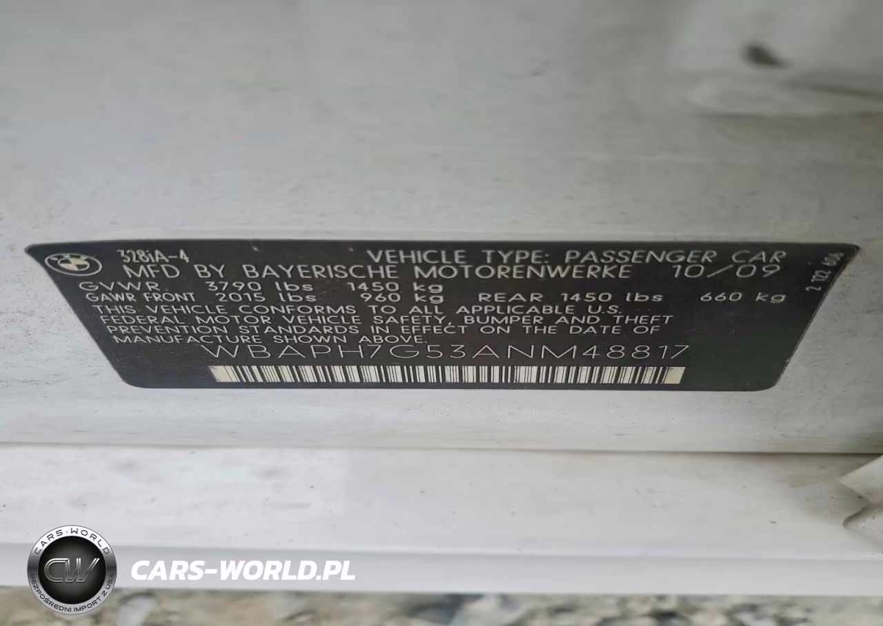 2010 BMW 328 I VIN:WBAPH7G53ANM48817 - 12