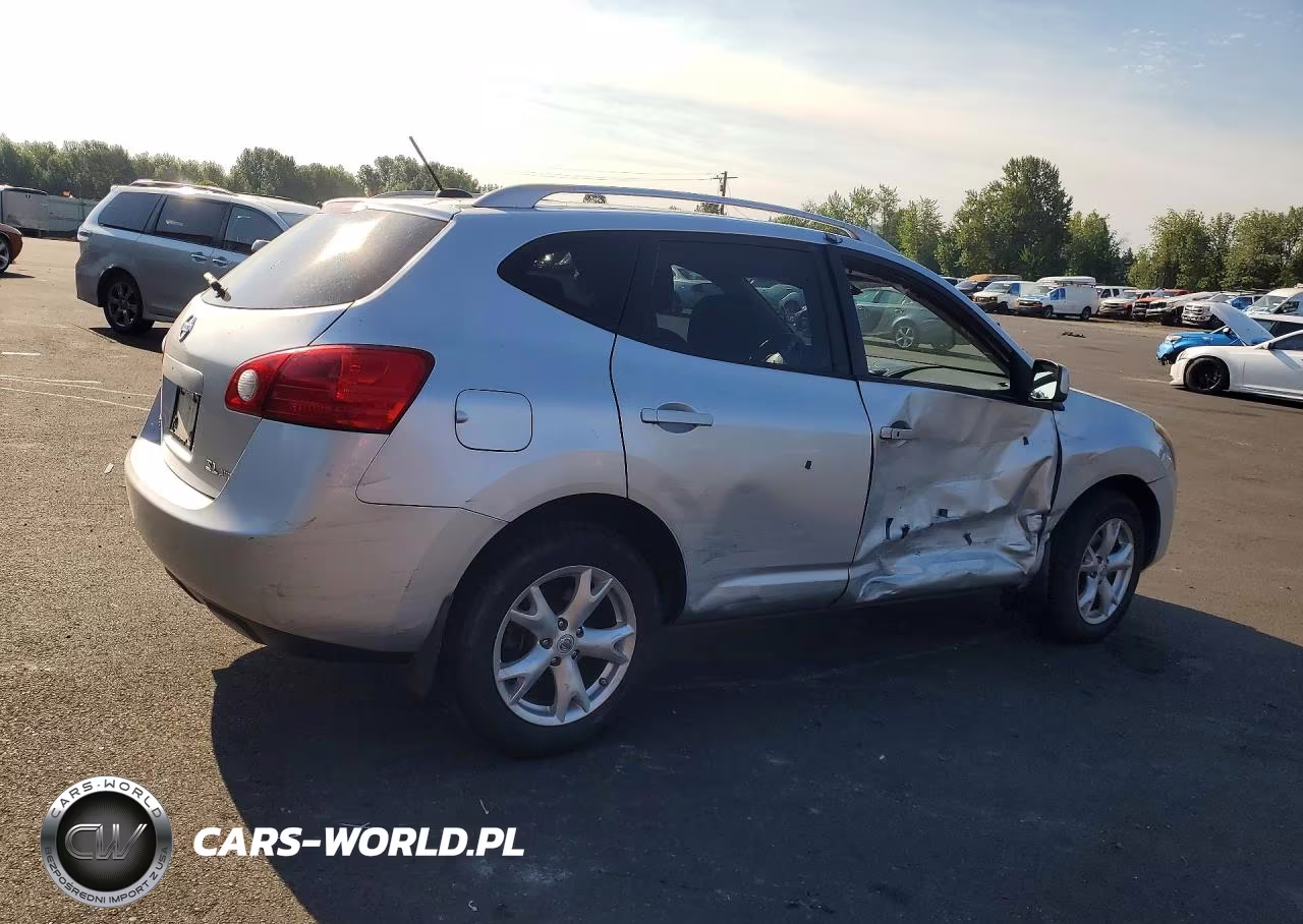 2008 Nissan Rogue S VIN:JN8AS58V98W119691 - 3