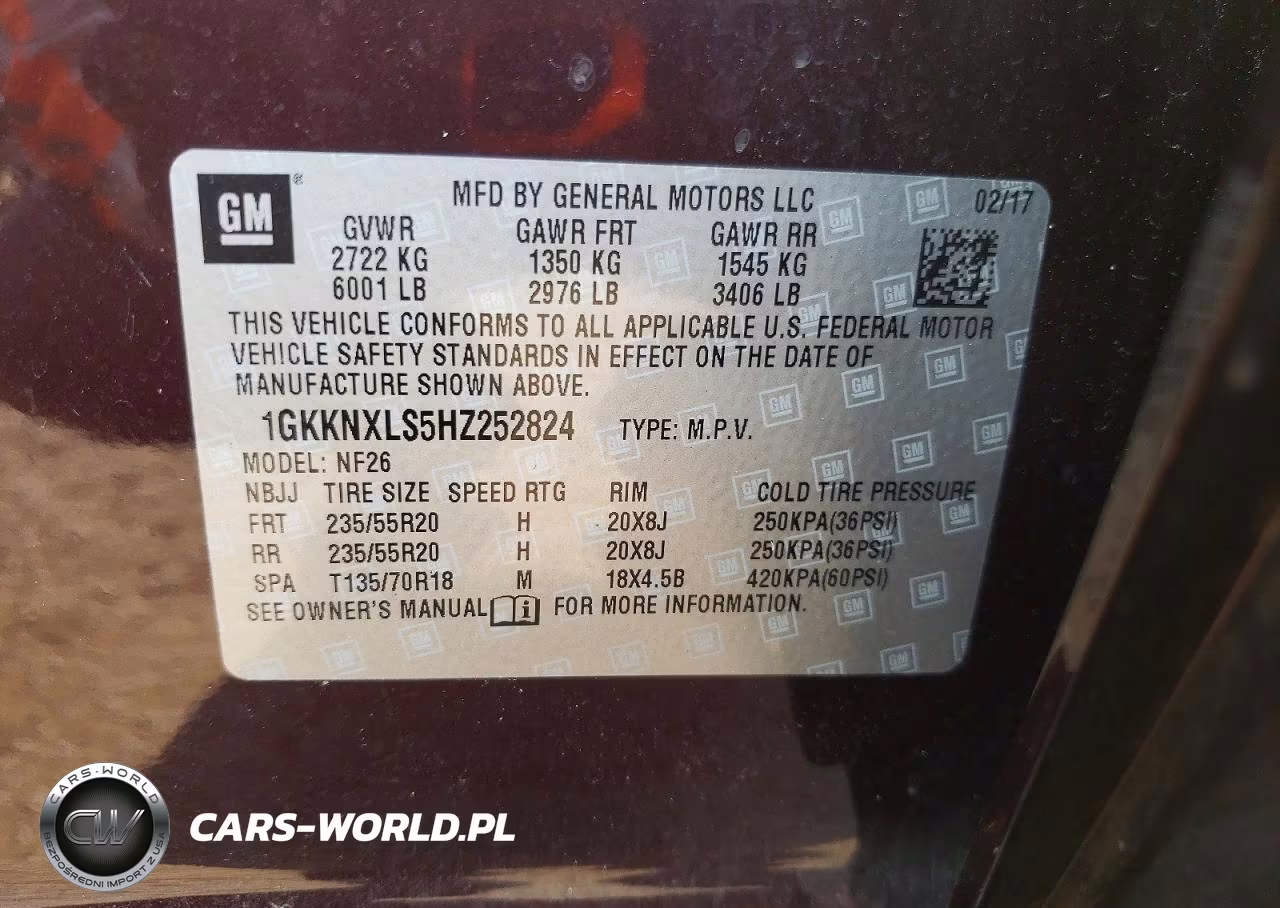 2017 GMC Acadia Denali VIN:1GKKNXLS5HZ252824 - 13