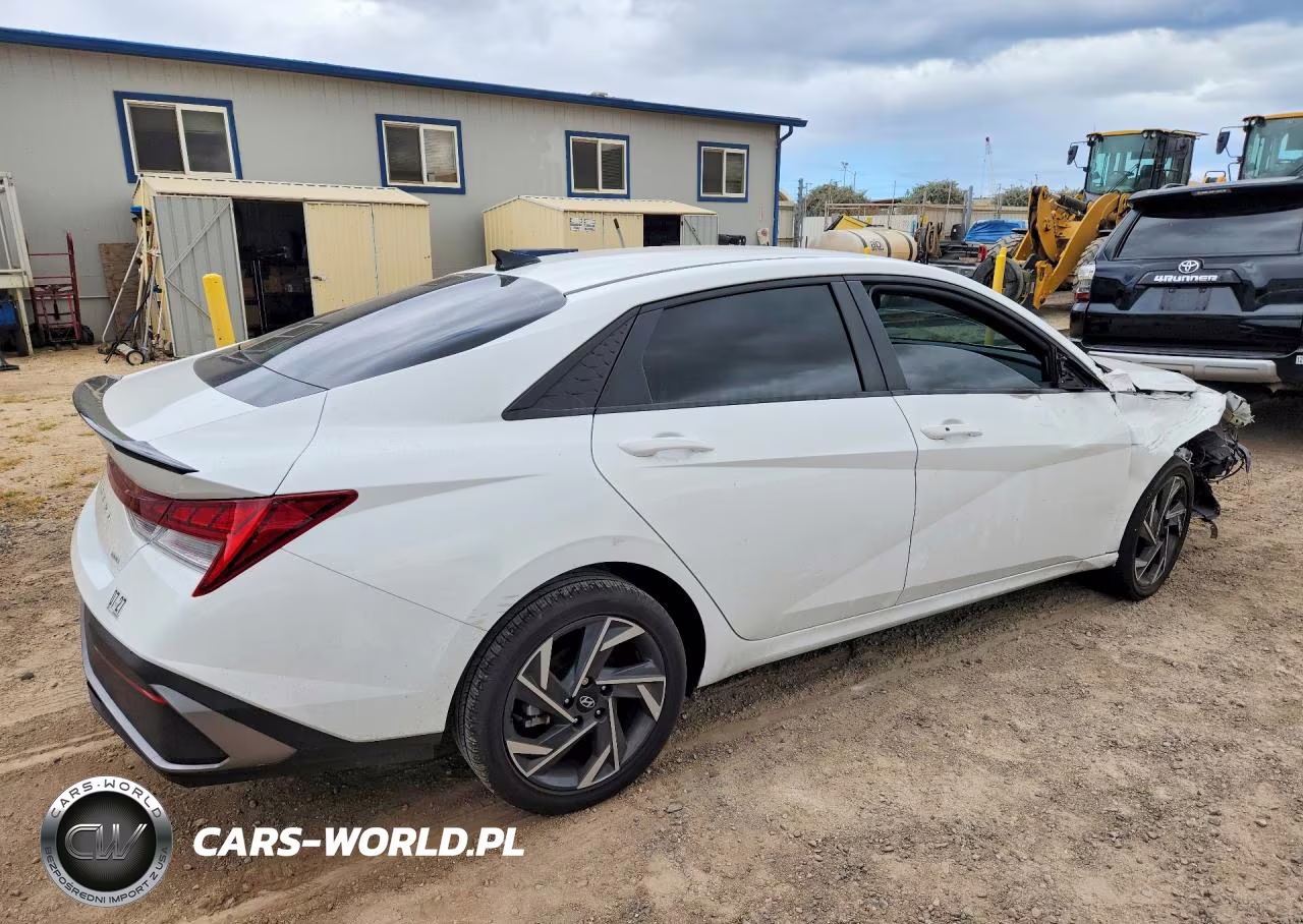 2025 Hyundai Elantra Hybrid Sel Sport VIN:KMHLM4DJ0SU158177 - 3