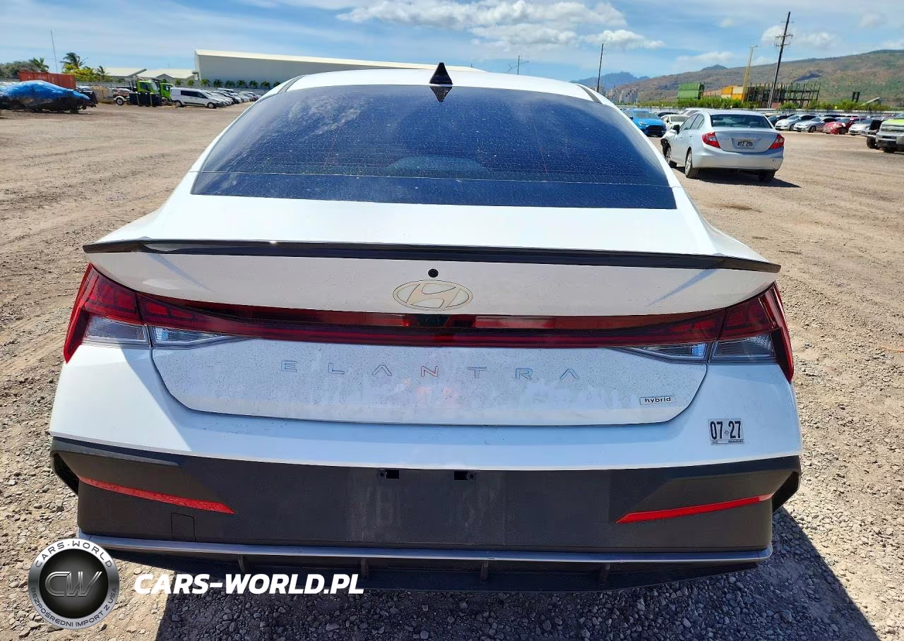 2025 Hyundai Elantra Hybrid Sel Sport VIN:KMHLM4DJ0SU158177 - 6