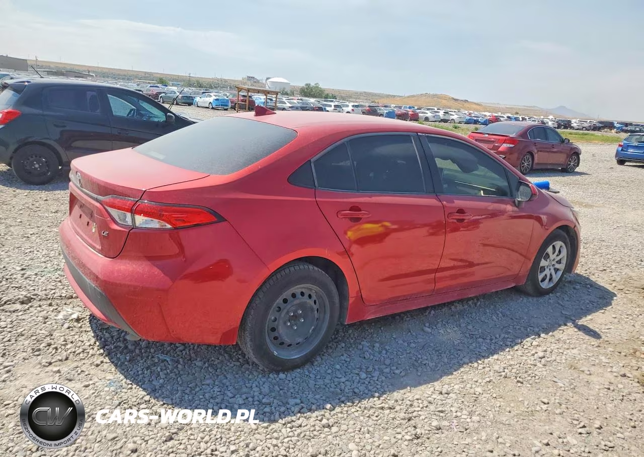 2020 Toyota Corolla Le VIN:JTDEPRAE0LJ113641 - 3