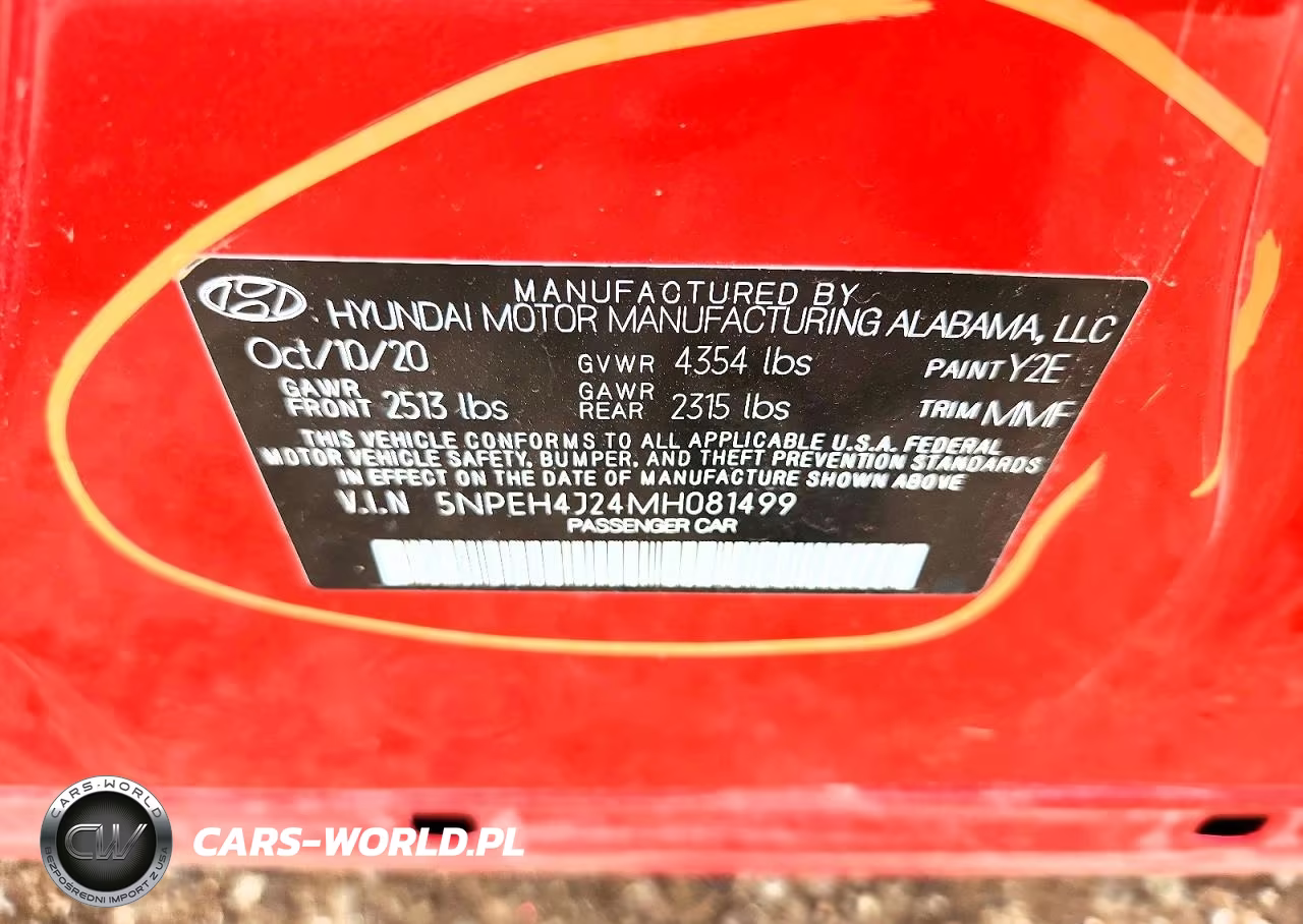 2021 Hyundai Sonata Limited VIN:5NPEH4J24MH081499 - 12